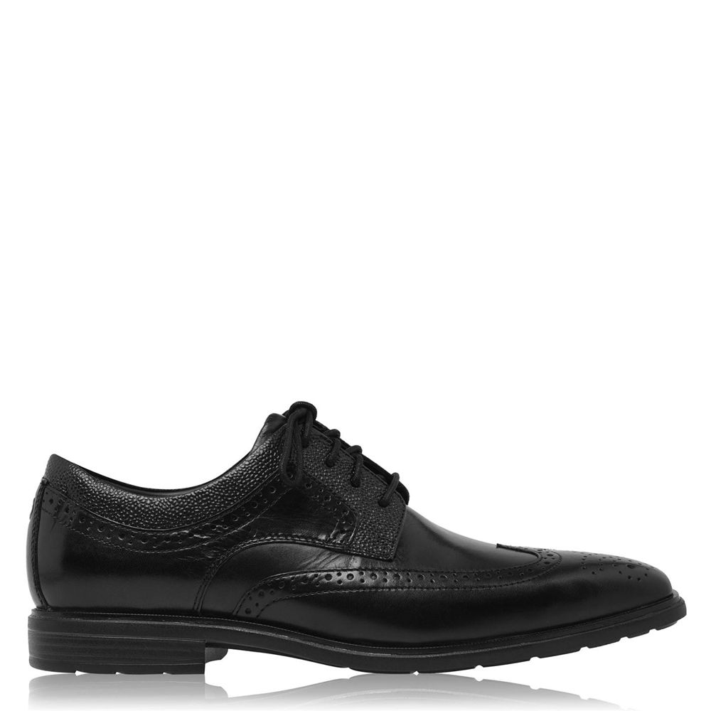 Sapatos Oxford Homem Rockport Ds Business Pretas,Portugal XDIEO-0584